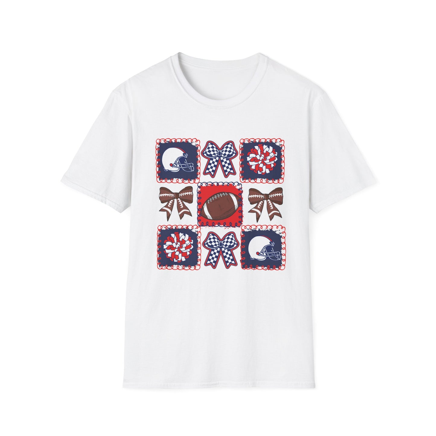 Indy Football & Cheer coquette tshirt